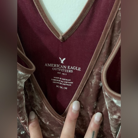 AMERICAN EAGLE velvet tank top - Picture 4 of 4